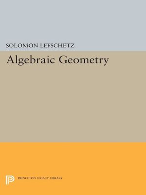 cover image of Algebraic Geometry